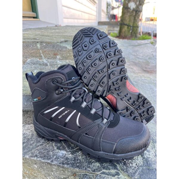 softgel touring shoes Dock boot med fast piggsko